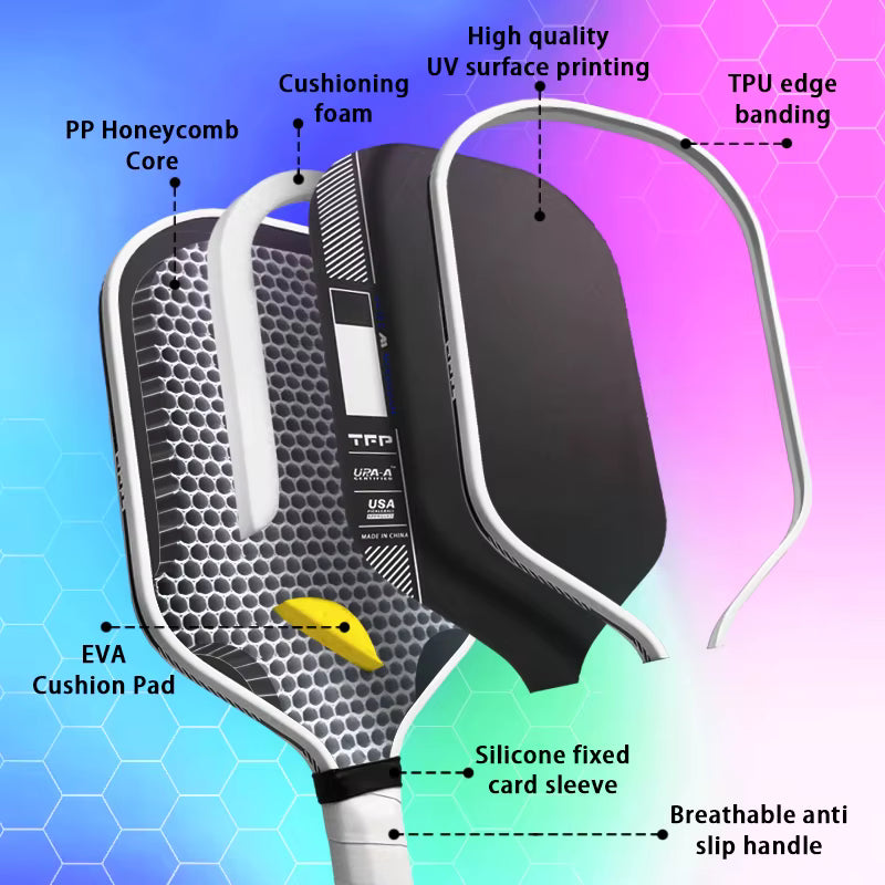 Hyperion Pro IV — Carbon Fiber Pickleball Paddle | USAPA Approved